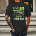 Level 10 Unlocked Awesome 2011 Video Game 10Th Birthday Gift Mens Back Print T-shirt Gifts for Men