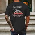 Licensed Big And Tall 1971 Dodge Charger Mens Back Print T-shirt Gifts for Men