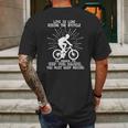 Life Is Like Riding Shirt Albert Einstein Quote Inspirational Bicycle Biker Friendship Gift Mens Back Print T-shirt Gifts for Men