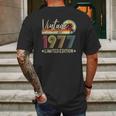 Limited Edition 1977 44Th Birthday Gift 44 Years Old Vintage Mens Back Print T-shirt Gifts for Men