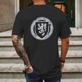 Mens Lion Rampant Scotland Mens Back Print T-shirt Gifts for Men