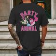 My Little Pony Friendship Is Magic Pinkie Pie Party Animal Mens Back Print T-shirt Gifts for Men