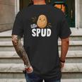 Little Spud Potato Baby Mens Back Print T-shirt Gifts for Men