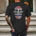 Living In North Carolina With Colorado Roots Mens Back Print T-shirt Gifts for Men