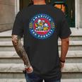 Logo Amarillo Sod Poodles Mens Back Print T-shirt Gifts for Men