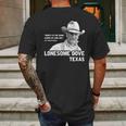 Lonesome Dove Mens Back Print T-shirt Gifts for Men