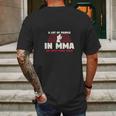 A Lot Of People In Mma Mens Back Print T-shirt Gifts for Men