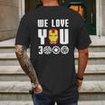 We Love You 3000 Mens Back Print T-shirt Gifts for Men