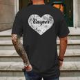 I Love Casper Mens Back Print T-shirt Gifts for Men