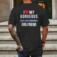 I Love My Salvadorian Girlfriend Mens Back Print T-shirt Gifts for Men