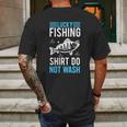 Lucky Fishing Do Not Wash Blade Bait Jigging Mens Back Print T-shirt Gifts for Men