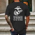 Lucky Ride Usmc Mens Back Print T-shirt Gifts for Men