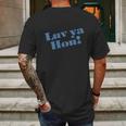 Luv Ya Hou Mens Back Print T-shirt Gifts for Men