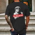 Ma Che Cazzo David Statue With Italian Hand Gesture Mens Back Print T-shirt Gifts for Men