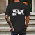 Made In Detroit Mens Back Print T-shirt Gifts for Men