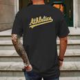 Majestic Oakland Athletics 2-Button Mens Jersey Mens Back Print T-shirt Gifts for Men