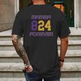 Mamba Forever Mens Back Print T-shirt Gifts for Men