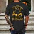 Man Graduated From Tuskegee University Mens Back Print T-shirt Gifts for Men