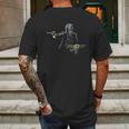 The Mandalorian And Baby Yoda Pulp Fiction Fan Mens Back Print T-shirt Gifts for Men