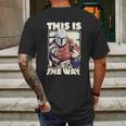 The Mandalorian This Is The Way Mens Back Print T-shirt Gifts for Men