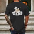 The Mandalorian Gifts Mens Back Print T-shirt Gifts for Men