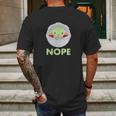 The Mandalorian The Child Nope Mens Back Print T-shirt Gifts for Men