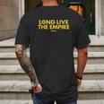 The Mandalorian Long Live The Empire Mens Back Print T-shirt Gifts for Men