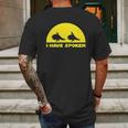 Mandalorian I Have Spoken Quotes Mens Back Print T-shirt Gifts for Men