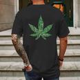 Marijuana Unite Mens Back Print T-shirt Gifts for Men