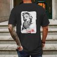 Marilyn Monroe Tattooed Mens Back Print T-shirt Gifts for Men