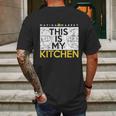 Marina Mabrey This Is My Kitchen T-Shirt Mens Back Print T-shirt Gifts for Men