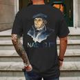 Martin Luther Nailed It Paint Stroke Mens Back Print T-shirt Gifts for Men