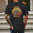 Master Baiter Vintage Mens Back Print T-shirt Gifts for Men