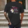 Med Tech Lab Medical Technician Unicorn Lovers Funny Gift Mens Back Print T-shirt Gifts for Men