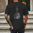 Medieval Literature King Arthur Mens Back Print T-shirt Gifts for Men