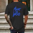 Meet The Woo For Hip Hop Music Fans Rap Lyrics Mens Back Print T-shirt Gifts for Men