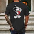 Mickey Mouse Cute Mens Back Print T-shirt Gifts for Men