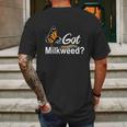 Got Milkweed Monarch Caterpillar Butterflies Mens Back Print T-shirt Gifts for Men