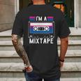 Im A Mixtape Bi Sexual Flag Supporter Lgbt Merchandise Great Gift Graphic Design Printed Casual Daily Basic Mens Back Print T-shirt Gifts for Men