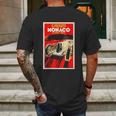 Monaco Vintage Grand Prix 1930 Race Car Mens Back Print T-shirt Gifts for Men