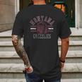 Montana Grizzlies Griz Ncaa Mens Back Print T-shirt Gifts for Men