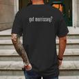 Got Morrissey A Soft Comfortable Mens Back Print T-shirt Gifts for Men