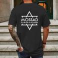 Mossad Its Never An Acident Mens Back Print T-shirt Gifts for Men