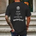 Motorhead Keep Calm Mens Back Print T-shirt Gifts for Men