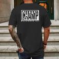 Muhammad Ali Champ Mens Back Print T-shirt Gifts for Men