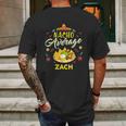 Nacho Average Zach Mens Back Print T-shirt Gifts for Men