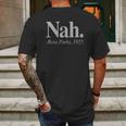 Nah Mens Back Print T-shirt Gifts for Men