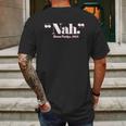 Nah Rosa Parks Back Of The Bus Mens Back Print T-shirt Gifts for Men