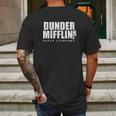 Naicissism The Office Mifflin Mens Back Print T-shirt Gifts for Men