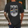 Nasa 1981 Cosmic With Space Shuttle Mens Back Print T-shirt Gifts for Men